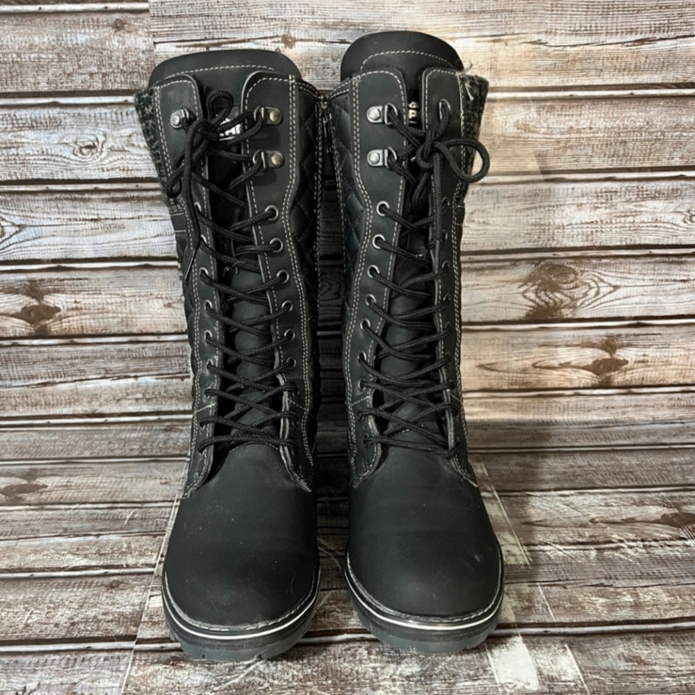 Women's Polar faux fur lined boots, size 9